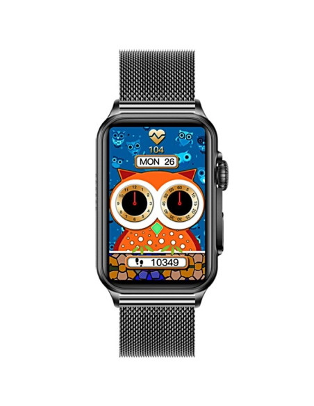 Smartwatch damski rubicon rncf06 black smarub215