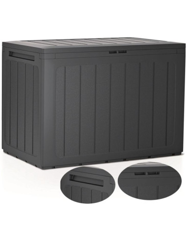 Skrzynia ogrodowa 190l antracyt boardebox