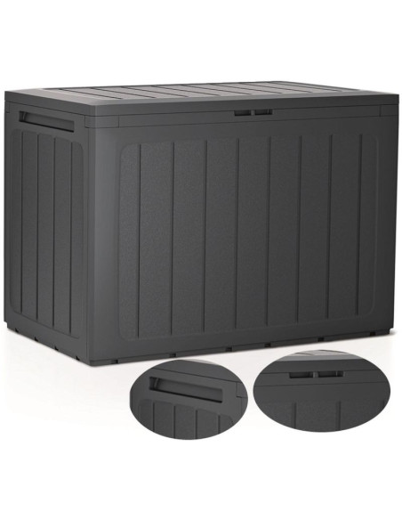 Skrzynia ogrodowa 190l antracyt boardebox