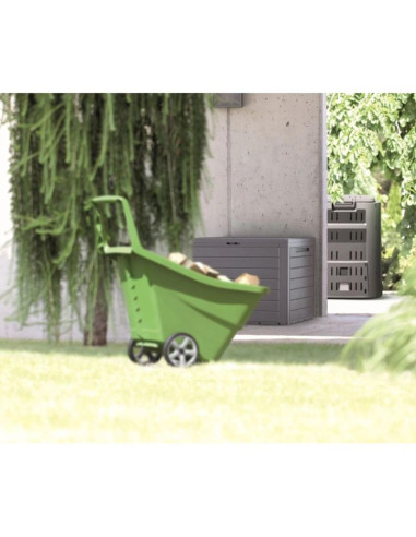 Skrzynia ogrodowa 190l brąz boardebox