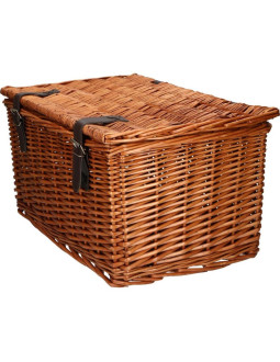 Koszyk rowerowy wiklinowy na przód 45x30x25cm bicycle gear 2