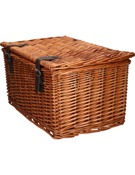 Koszyk rowerowy wiklinowy na przód 45x30x25cm bicycle gear