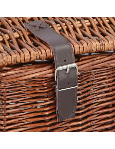 Koszyk rowerowy wiklinowy na przód 45x30x25cm bicycle gear