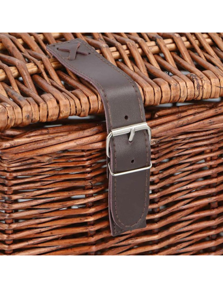 Koszyk rowerowy wiklinowy na przód 45x30x25cm bicycle gear