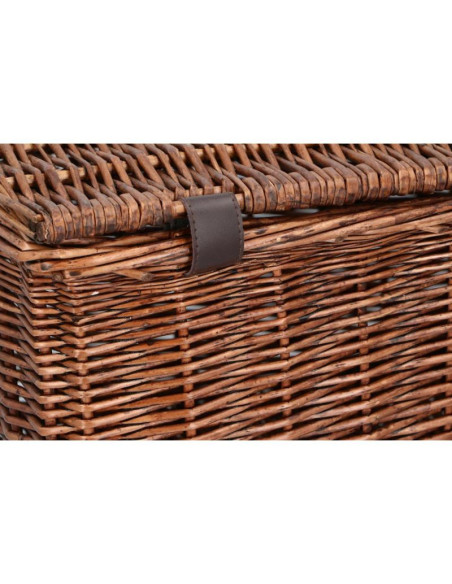 Koszyk rowerowy wiklinowy na przód 45x30x25cm bicycle gear