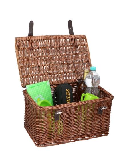 Koszyk rowerowy wiklinowy na przód 45x30x25cm bicycle gear