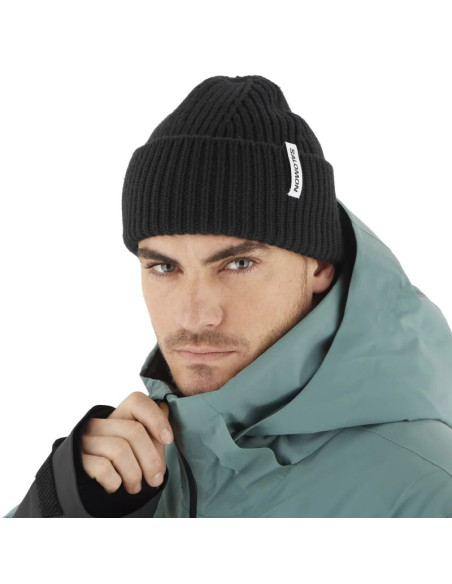 Salomon snowbird u beanie lc2303100 czarne osfa