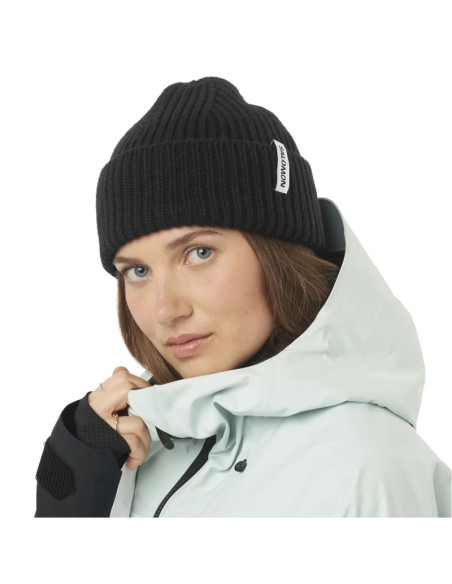 Salomon snowbird u beanie lc2303100 czarne osfa