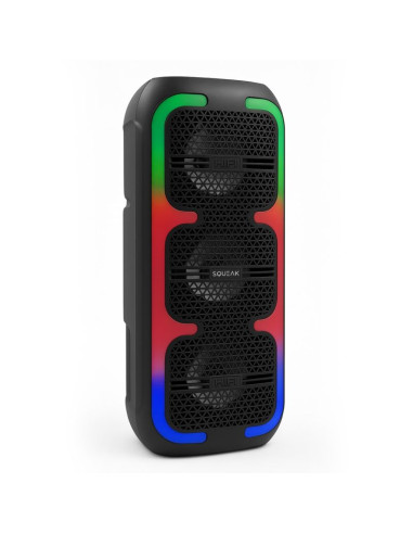 Squeak głośnik karaoke beatone bluetooth 5.3, 45w radio fm, microsd, aux, usb, usb-c sq1009