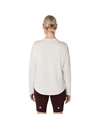 Asics fujitrail logo ls top 2012d315-100 białe m