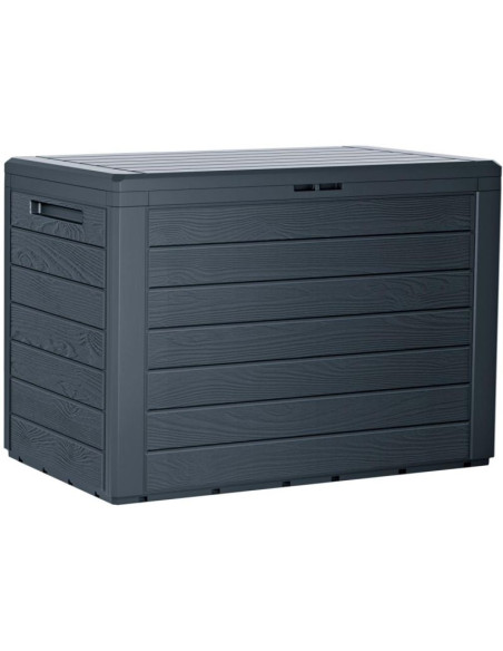 Skrzynia ogrodowa 190l antracyt woodebox