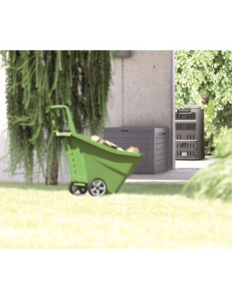 Skrzynia ogrodowa 190l antracyt woodebox 2