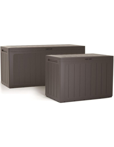 Skrzynia ogrodowa 190l antracyt woodebox