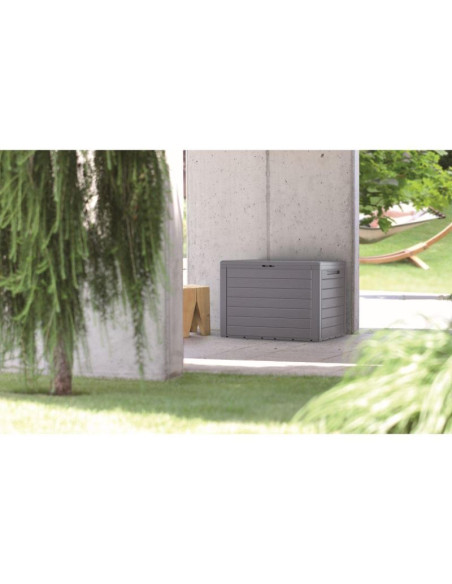 Skrzynia ogrodowa 190l antracyt woodebox