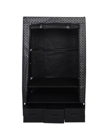 Szafa tekstylna garderoba 88x50x160cm ornament 45245