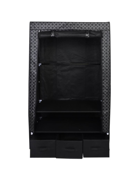 Szafa tekstylna garderoba 88x50x160cm ornament 45245