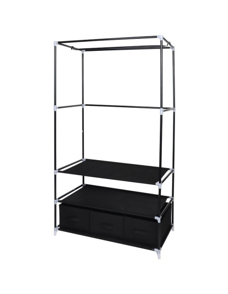 Szafa tekstylna garderoba 88x50x160cm ornament 45245