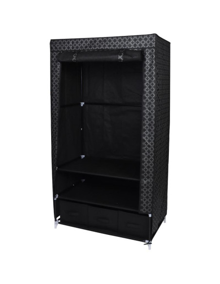 Szafa tekstylna garderoba 88x50x160cm ornament 45245