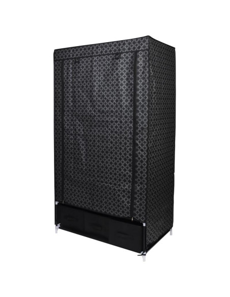 Szafa tekstylna garderoba 88x50x160cm ornament 45245