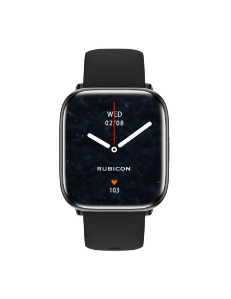 Smartwatch damski rubicon rncf31 black
