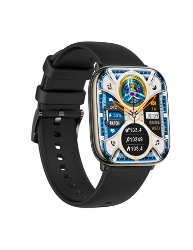 Smartwatch damski rubicon rncf31 black