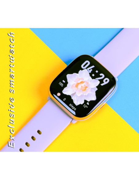 Smartwatch damski rubicon rncf31 black