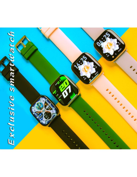 Smartwatch damski rubicon rncf31 black