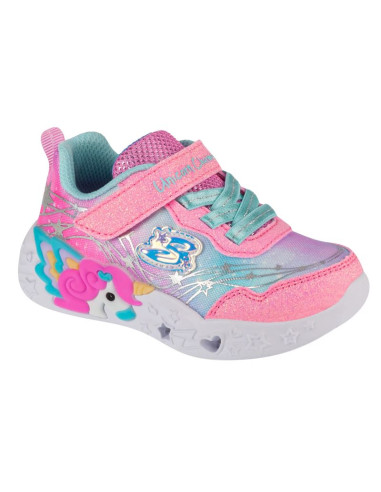 Skechers unicorn charmer - lil stellar 302694n-pktq różowe 22
