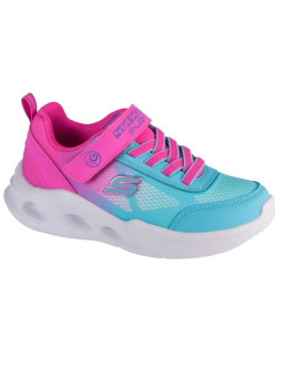 Skechers sola glow - ombre deluxe 303714l-pktq różowe 28