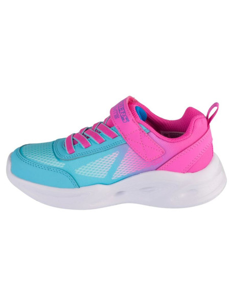 Skechers sola glow - ombre deluxe 303714l-pktq różowe 28