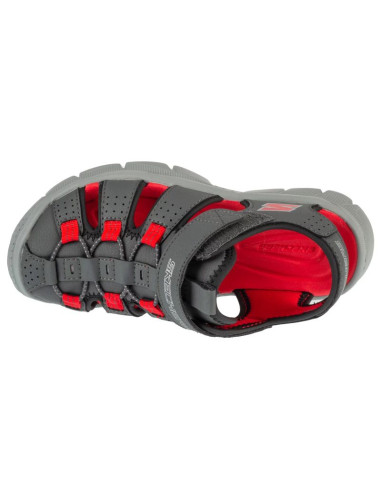 Skechers relix sandal 406521l-ccrd szare 28