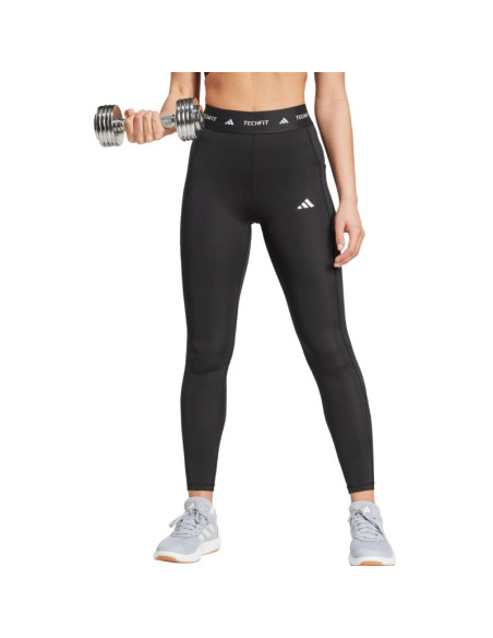 Legginsy damskie adidas techfit stash pocket full-length czarne it2282