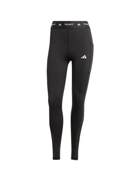 Legginsy damskie adidas techfit stash pocket full-length czarne it2282