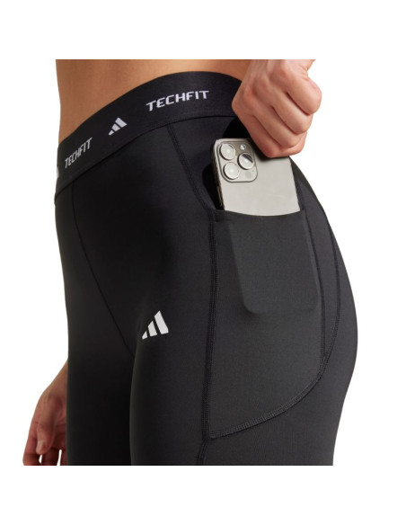 Legginsy damskie adidas techfit stash pocket full-length czarne it2282