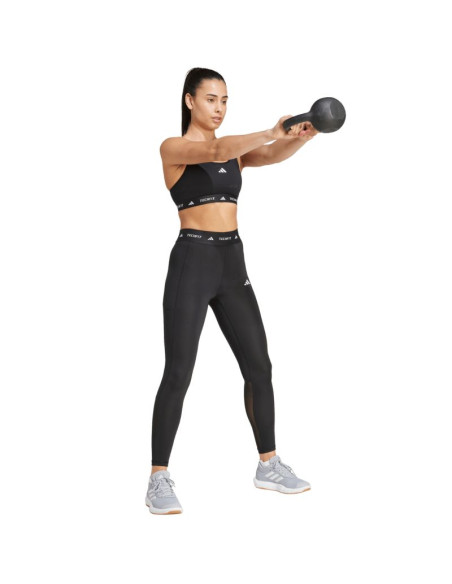 Legginsy damskie adidas techfit stash pocket full-length czarne it2282