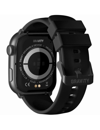 Smartwatch męski gravity gt28-1 pasek + bransoleta czarny