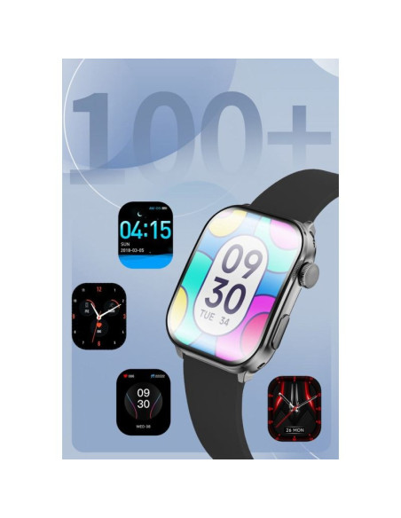 Smartwatch męski gravity gt28-1 pasek + bransoleta czarny