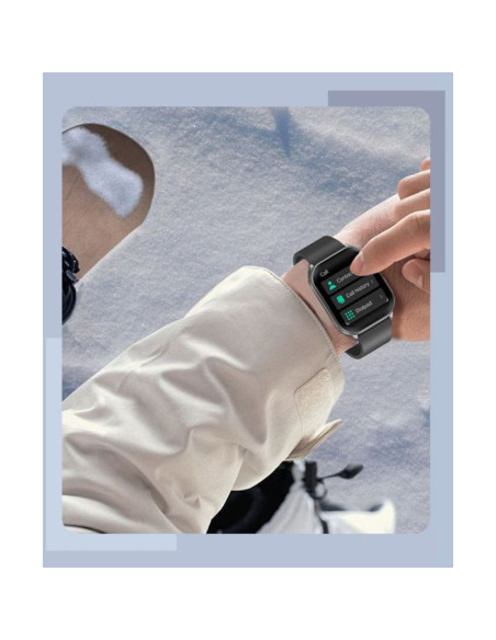 Smartwatch męski gravity gt28-1 pasek + bransoleta czarny