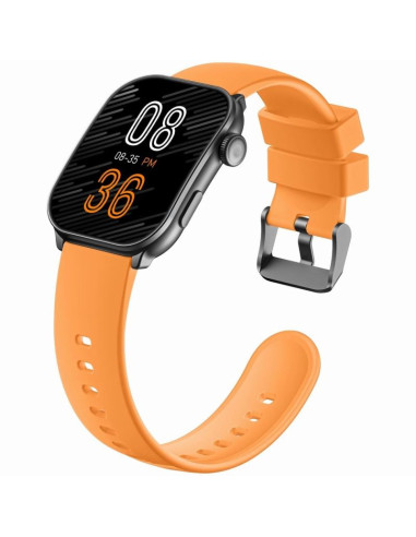 Smartwatch męski gravity gt28-2 pasek + bransoleta pomarańczowo czarny