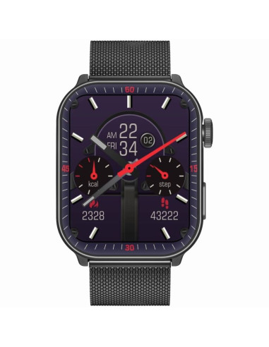 Smartwatch męski gravity gt28-3 pasek + bransoleta granatowo czarny