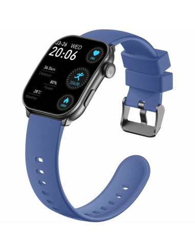 Smartwatch męski gravity gt28-3 pasek + bransoleta granatowo czarny