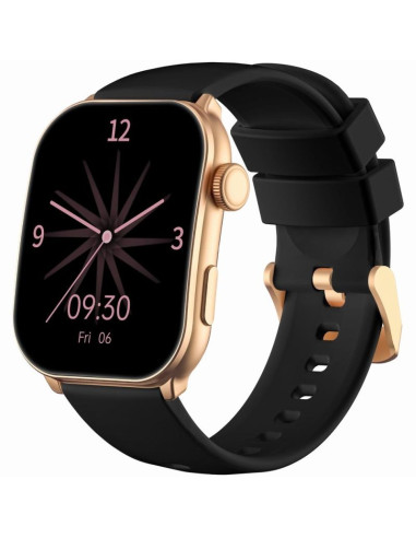 Smartwatch damski gravity gt28-5 pasek + bransoleta różowe złoto czarny