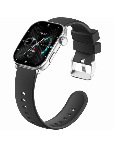 Smartwatch damski gravity gt28-9 pasek + bransoleta czarno srebrny