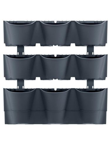 Kwietnik ogród wertykalny wiszący antracyt