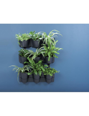 Kwietnik ogród wertykalny wiszący antracyt