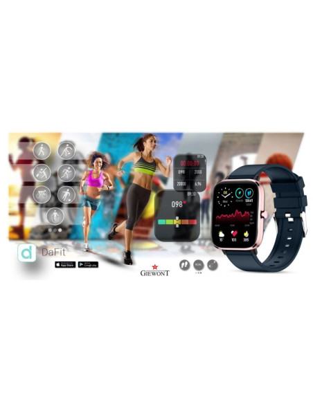 Smartwatch giewont różowo-granatowy gw230-5