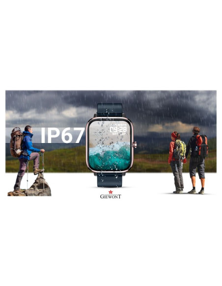 Smartwatch giewont różowo-granatowy gw230-5