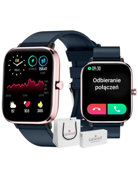 Smartwatch giewont różowo-granatowy gw230-5