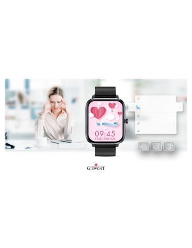 Smartwatch giewont czarny gw230-2