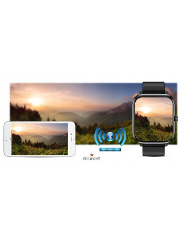 Smartwatch giewont czarny gw230-2